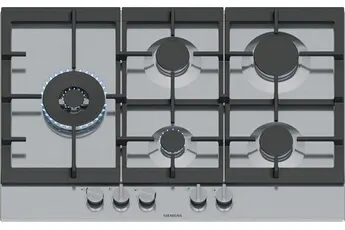 Plaque gaz Siemens EC7A5SI90 iQ500 Inox