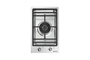Plaque gaz Smeg PGF31G2 inox 30 cm
