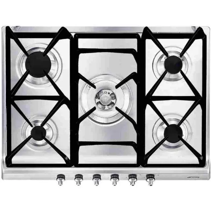 Plaque gaz SMEG SE 70 SGH 5 — vue 3
