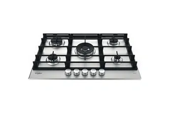 Plaque gaz Whirlpool GMWL758/IXLFR