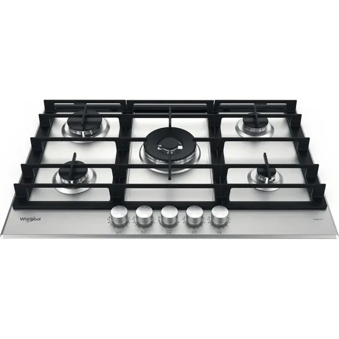Plaque gaz Whirlpool GMWL758/IXLFR — vue 2