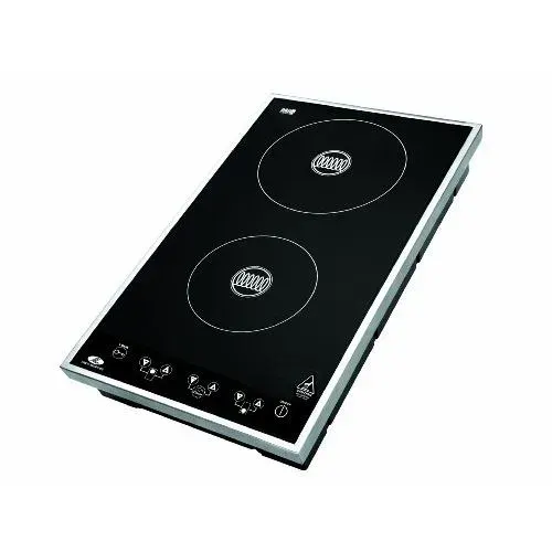 Plaque induction double LACOR 69033 - 3100 W - Noir - Table de cuisson à induction