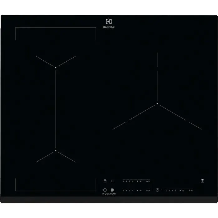 Plaque Induction - Electrolux - 118 mm - 3 Zones - Noir — coloris Noire