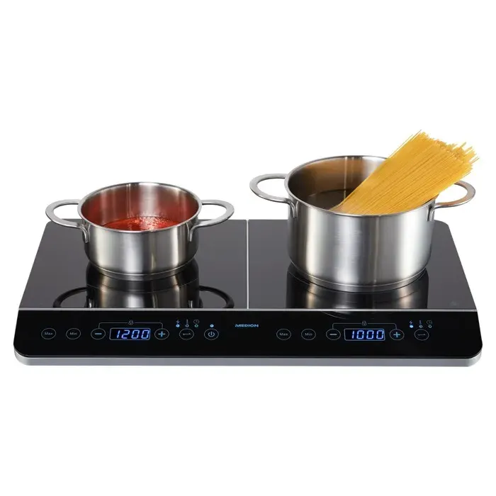 Plaque induction posable - MEDION - MD 15324 - 2 Feux - L 603 x P 355 cm
