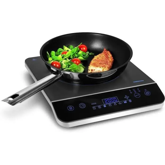 Plaque induction posable - MEDION - MD 17595 - 1 Feu - L 29 x P 36 cm — coloris Noire