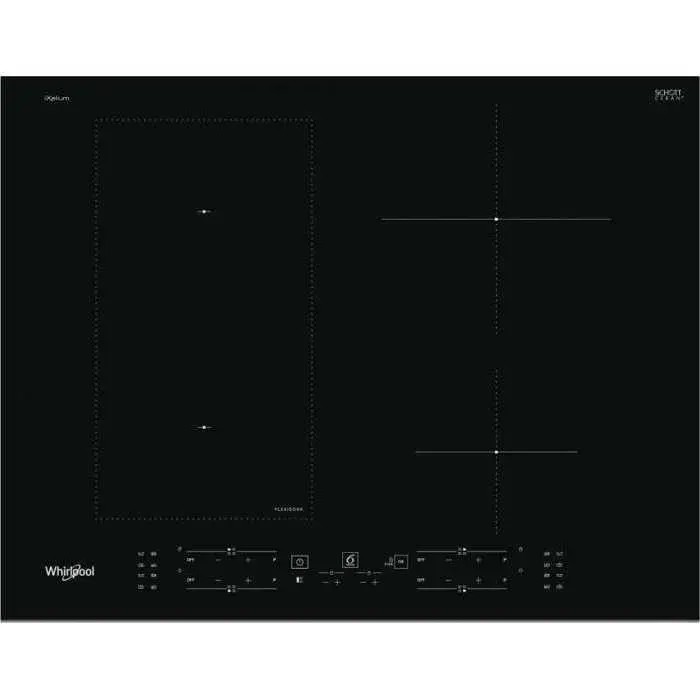 Plaque induction WHIRLPOOL 7200W 65cm WLB 4265 BFIXL