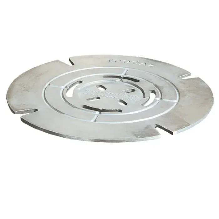 Plaque mijoteuse gaz OSE - diamètre 18 cm - aluminium - économiseur de chaleur pour mijotage sur petit feu - gris