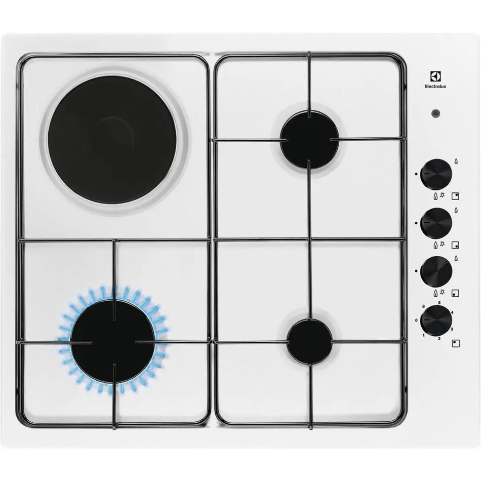 Plaque mixte ELECTROLUX EGL62821OW — coloris Blanc