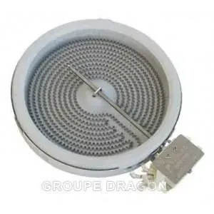 Plaque radiante foyer d.145 1200w ego pour plaque de cuisson ELECTROLUX CVH261N(FAURE) FHGC4K 949593