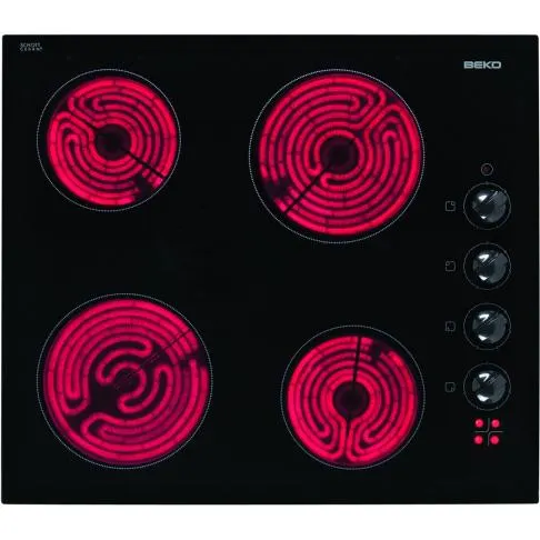 Plaque vitrocéramique BEKO HIC 64100 — coloris Noir
