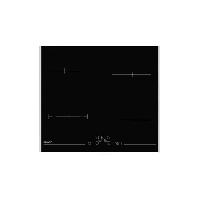 Plaque : Vitrocéramique SHARP 4 Feux 59 / 52cm KH6V08FT0K