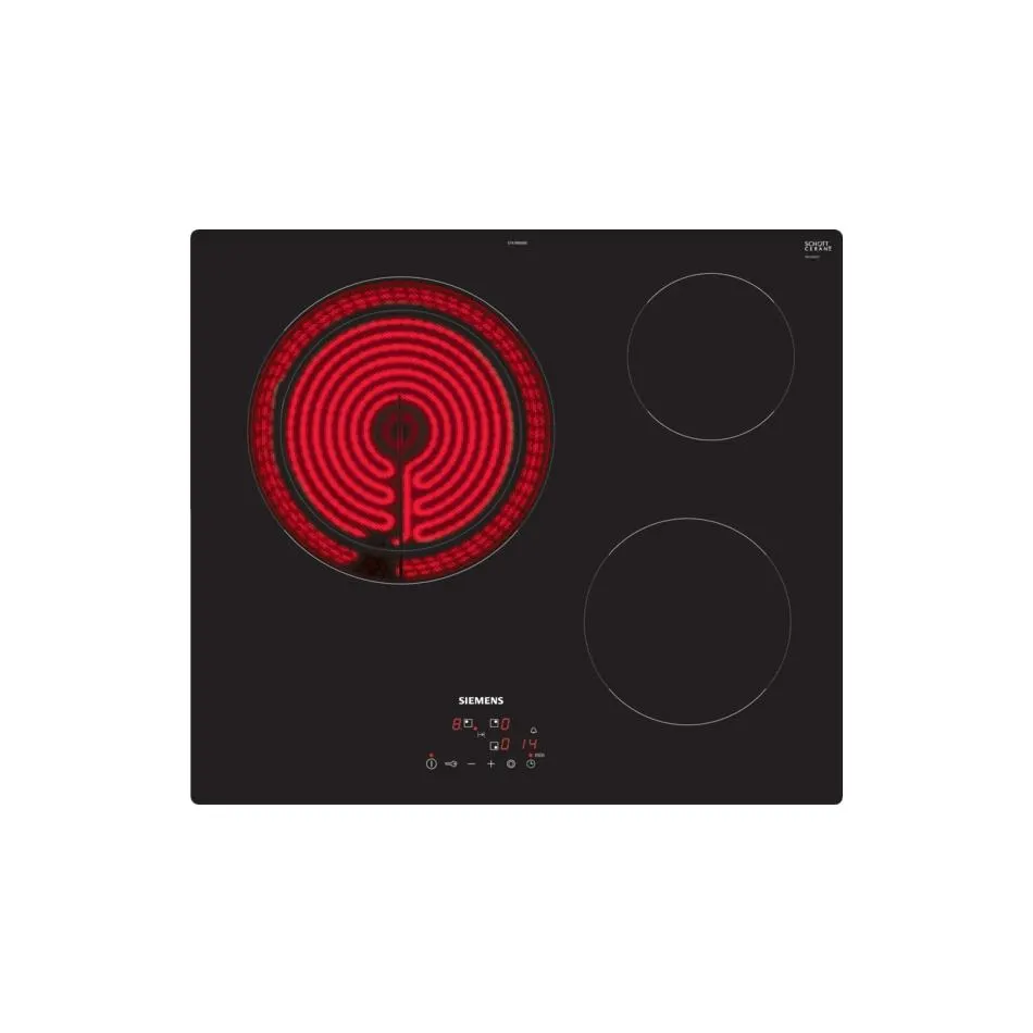 Plaque vitrocéramique SIEMENS ET61RBKB8E — coloris Noir