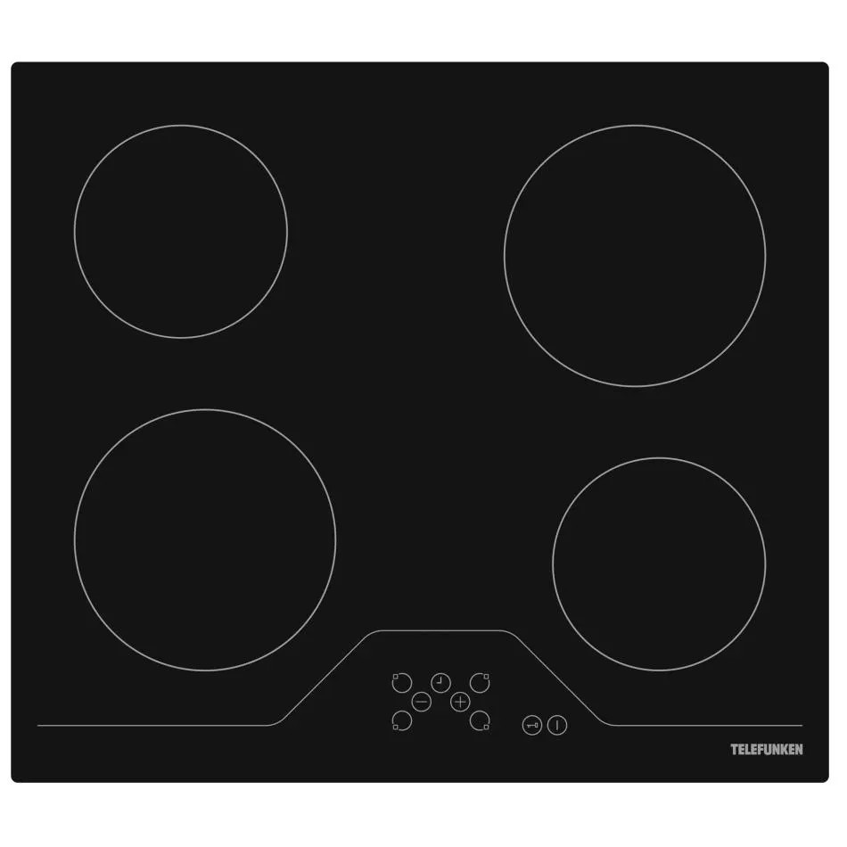 Plaque vitrocéramique TELEFUNKEN TK60V4TT — coloris Noir