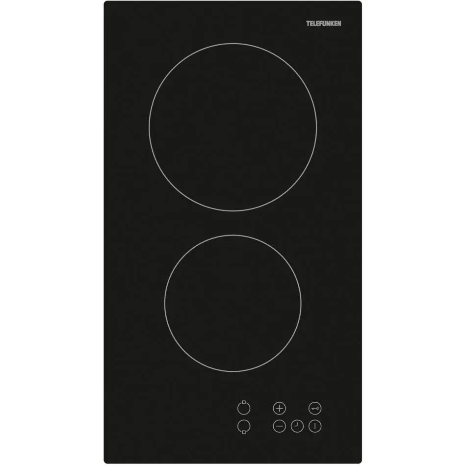 Plaque vitrocéramique TELEFUNKEN TKDV2T — coloris Noir