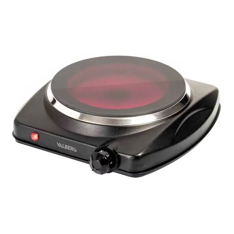 Plaque Vitroceramique Valberg Vhp 1z K 121c — coloris Noir