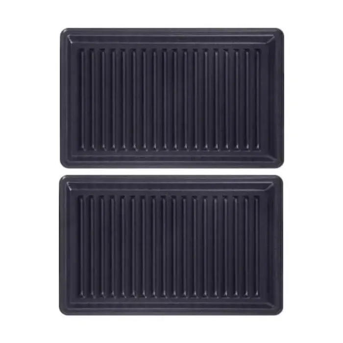 Plaques grill-panini par 2 xa800312 - Croque-monsieur Tefal - Ustensiles