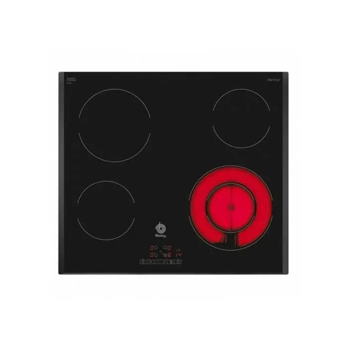 Plaques vitro-céramiques Balay 3EB721LR 6600W 60 cm Noir Multicolore