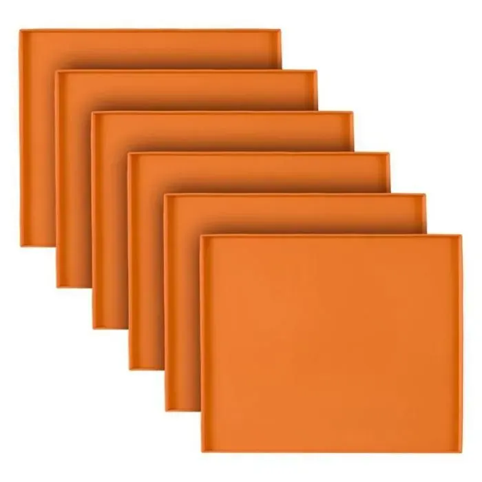Plateaux de DéShydrateur en Silicone pour la Fabrication de Cuir de Fruits Plateaux de DéShydrateur AntiadhéSifs avec Tapis en
