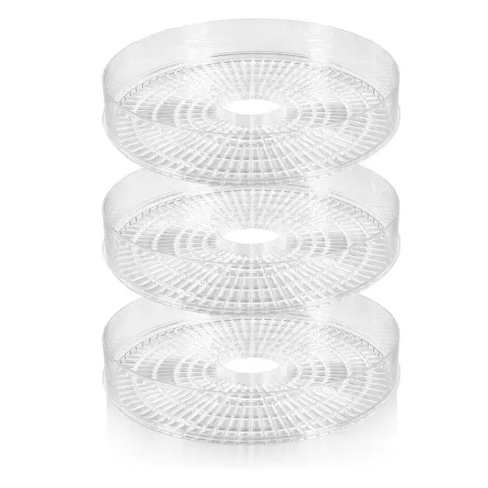 Plateaux ronds pour déshydrateurs alimentaires lot de 3