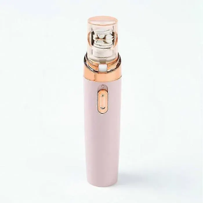 Pluxy Epil Pro 3.0 Épilateur Visage Femme - Kit Rasoir Rechargeable 2 en 1 Rose Sans Fil Épilation Douce Visage et Corps