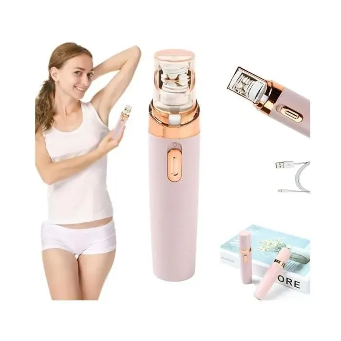 Pluxy Epil Pro 3.0 pilateur de visage pour femme pilateur lectrique 2 en 1 pour visage main jambes aisselles c EPILATEUR ELECTRIQUE