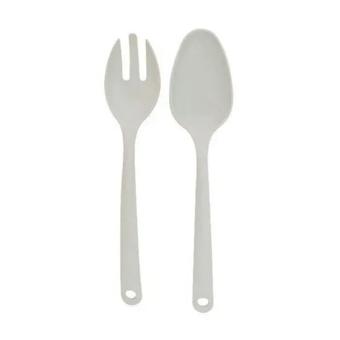 POINT VIRGULE - Couverts à salade 25 cm - vert - Plant Fiber — coloris Verte