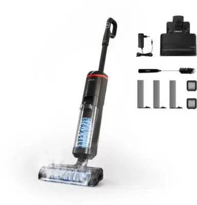 Polti - Aspirateur Laveur Rollysteam Wd40c Sans Fil Avec Fonction Vapeur