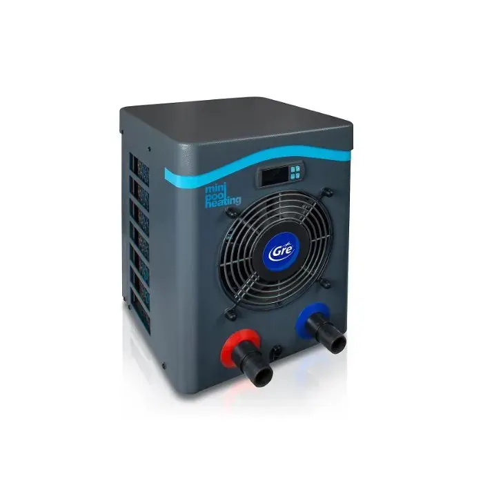 Pompe à chaleur - GRE - Piscines jusqu’à 40 m³ - 55Kw - Débit min de sortie 2m3/h - Condensateur en titane