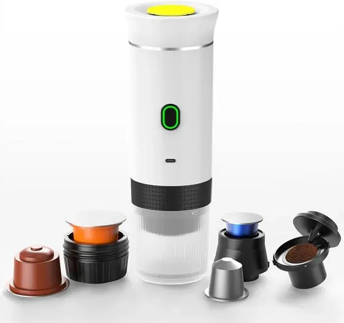 Portable coffee makers - Mini coffee makers for pods and ground coffee - Camping coffee makers a2