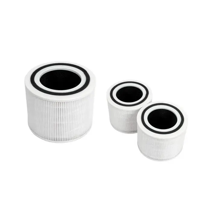 Pour Filtre de Rechange pour Purificateur DAir LEVOIT Core 300 True HEPA 3 en 1 Core300-RF Lot de 3 Blanc