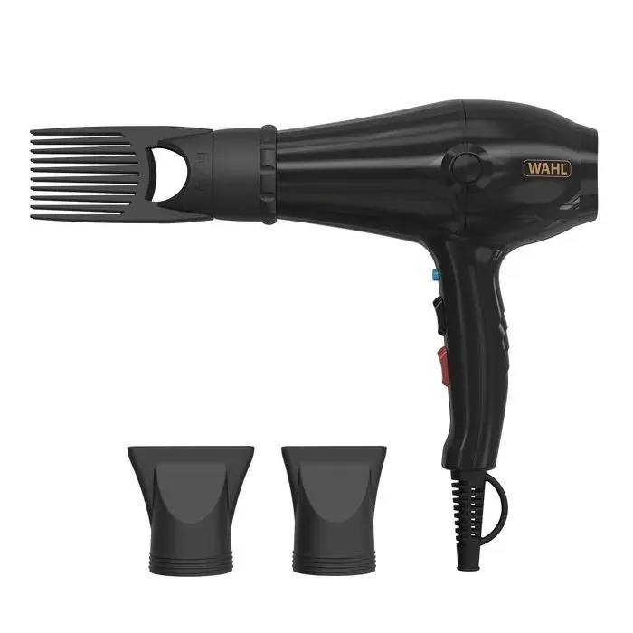 PowerPik 5000 Hairdryer Sèche-cheveux pour femmes embout Pik sèche-cheveux afro cheveux afro-caribéens trois réglages de chal
