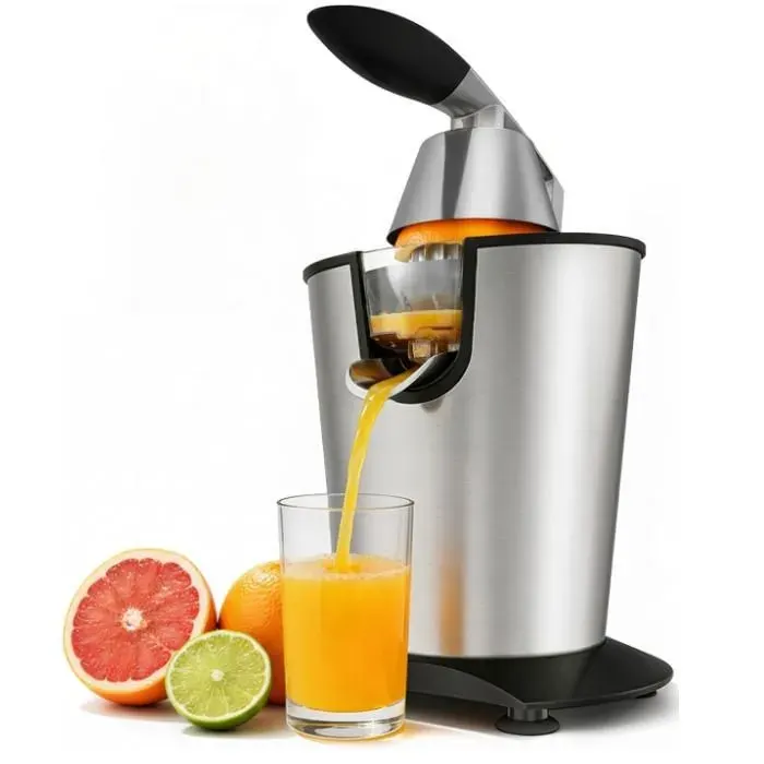 Presse-agrume électrique - AUTREMENT - 600W - Inox - 400 ml - Bouchon anti-goutte