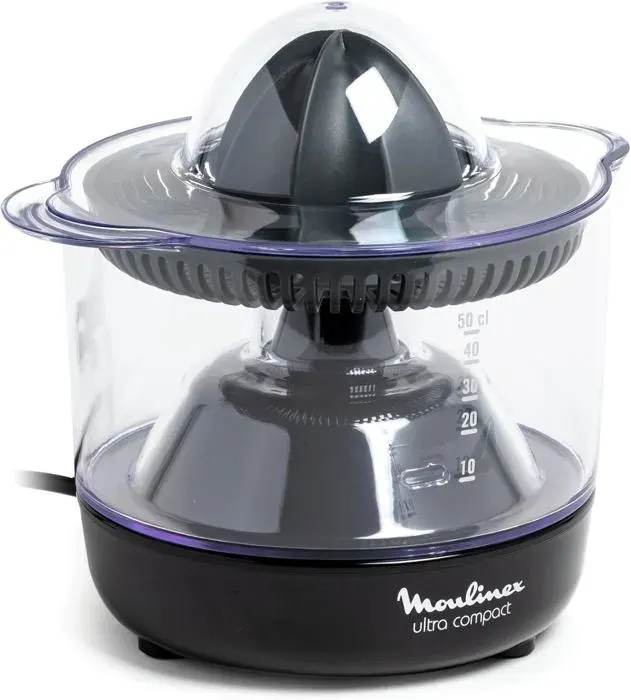 Presse-Agrume Électrique Double Rotation Capacité 0.45 L Ultra Compact Noir Pc120870