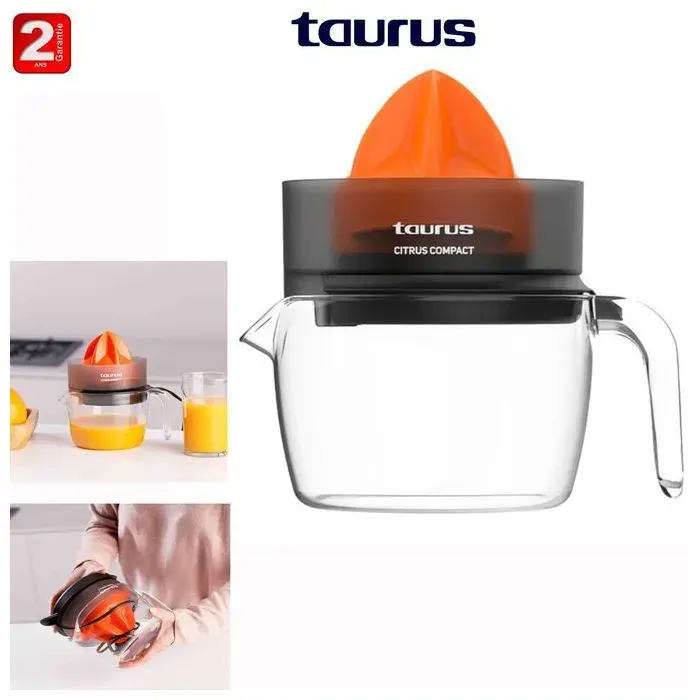 Presse-agrumes - Citrus - Compact - Double sens de rotation - Cône extra large - Réservoir 800 ml