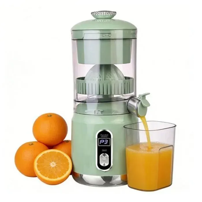 Presse-agrumes électrique avec écran LCD moteur 12 000 tr/min pour oranges citrons citrons verts jusquà 110 mm95 % de rendement