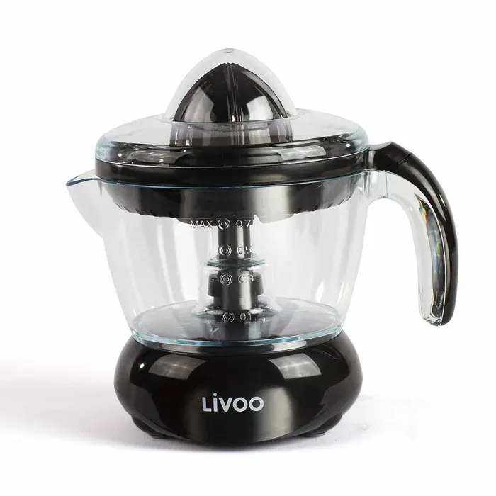 Presse-Agrumes Électrique - Pour jus dorange citron et autres agrumes - Rotation Double Sens - 25 W Noir DOD131N