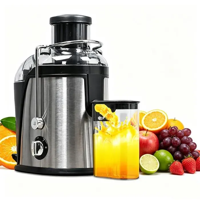 Presse agrumes Extracteur de Jus Centrifugeuse Séparation la pulpe et du jus 400W 1.5L 22000 tr/min pour légumes fruits etc