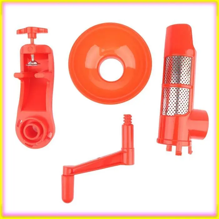 Presse-agrumes portatif polyvalent de tomate de main fabricant de jus de fruit extracteur presse-agrumes portatif presse-agrumes