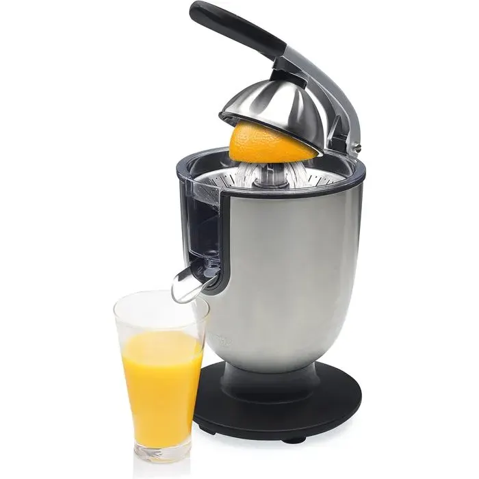 Presse-Agrumes Pro Champion - Système Anti-Gouttes - Cône Universel Inox Brossé 300 Watt