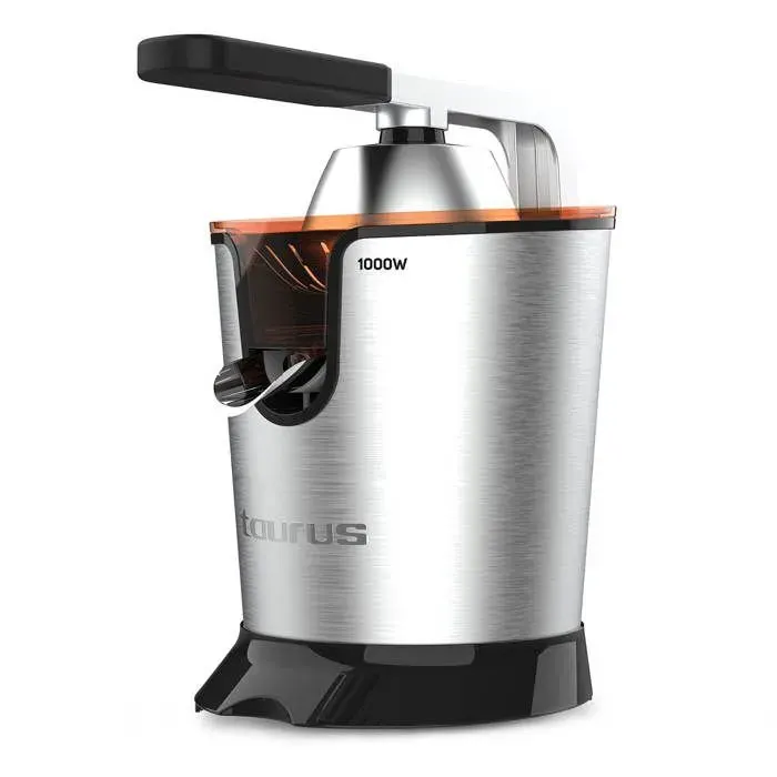 Presse-agrumes - TAURUS - Easy Press 1000 - 1000 W - Filtre réglable - 2 cônes inclus