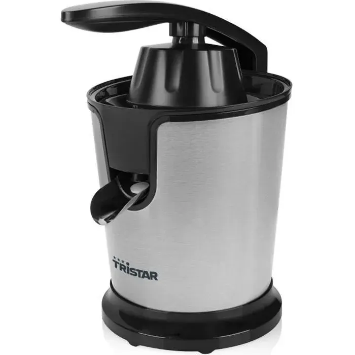 Presse-agrumes TRISTAR - Centrifugeuse 85W en acier inoxydable argenté - Compatible lave-vaisselle