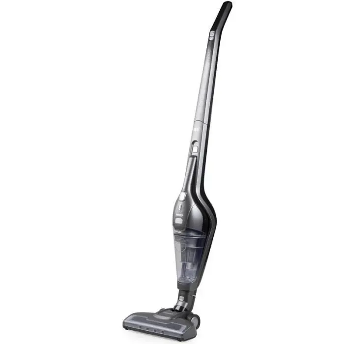 PRIMO PR506SV 2-in-1 Aspirateur Sans Fil – Aspirateur Balai & Ramasse-miettes – 18V - Argent-Gris