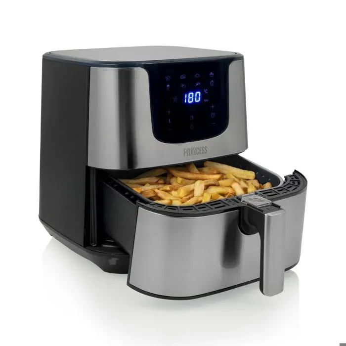 Princess 182060 friteuse Aerofryer numérique Deluxe XXL - Grande capacité 5.5 L - Design luxueux