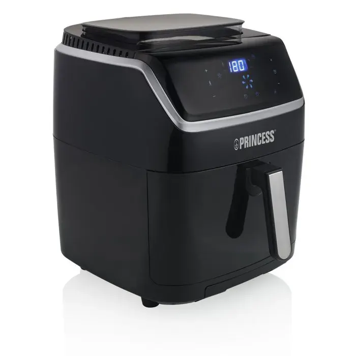 Princess 182080 Steam Aerofryer – Four à vapeur et friteuse Aerofryer 2 en 1 – 6.5L volume