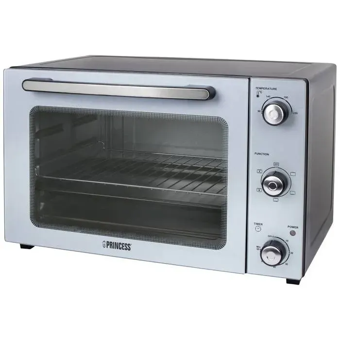 Princess Four à convection 45 L 1800 W Argenté