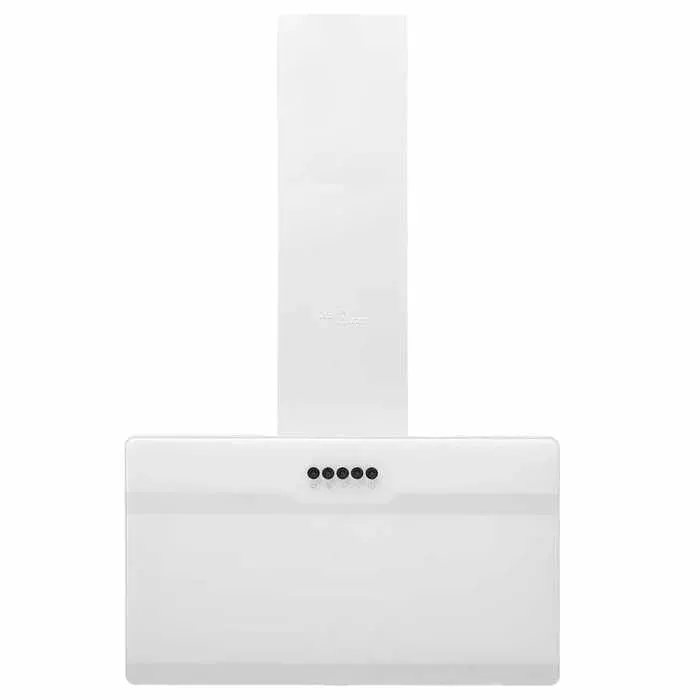 Printemps 2026 SoldesBlanc Hotte murale 60 cm Acier et verre trempé Blanc 2_314291