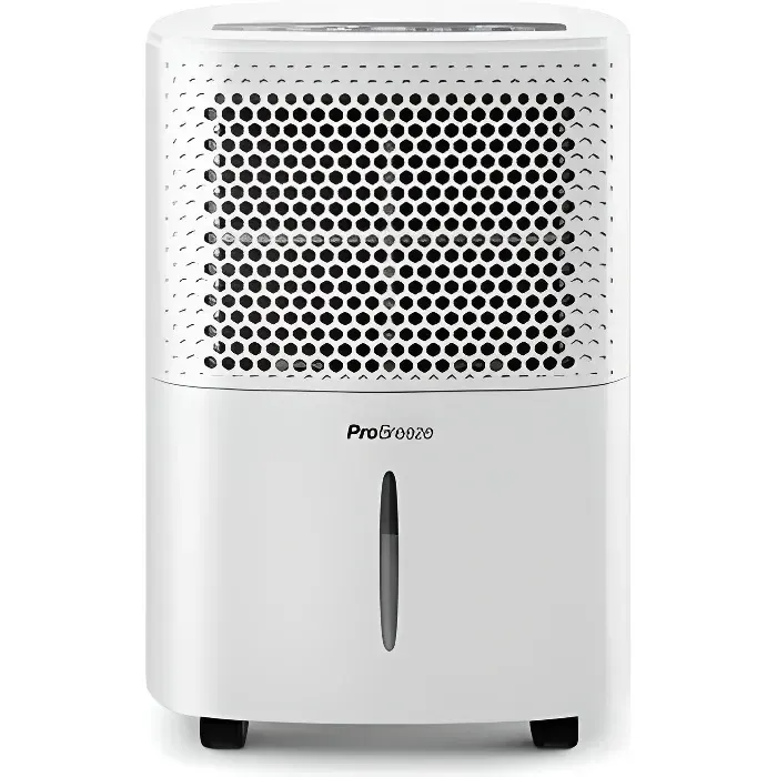 Pro Breeze Déshumidificateur Portable 12L /jour avec 3 Modes Affichage numérique évacuation Continue Minuterie Contre lhumidité