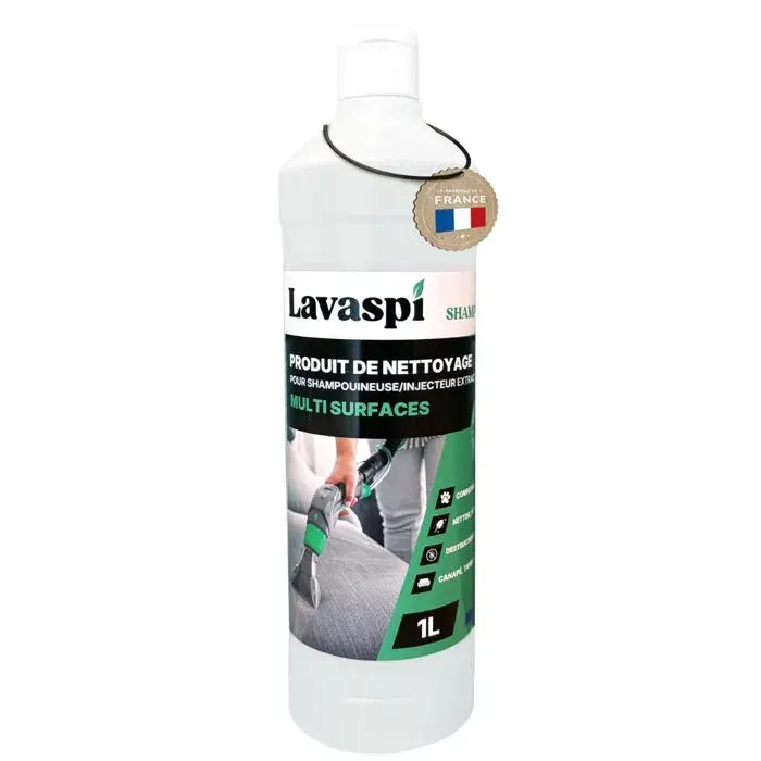 Produit Nettoyant Pour Shampouineuse Injecteur Exracteur Canapé Moquette Matelas Tissus - Ultra Concentré - N1305
