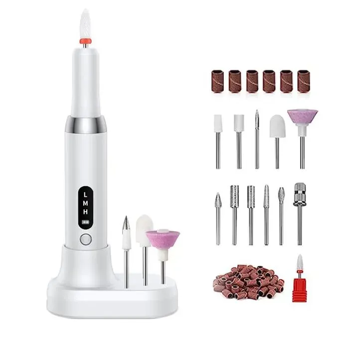 Professional Electric Nail Drill Machine Manicure Pedicure Tool for Polishing Grinding & Dead Skin Removal