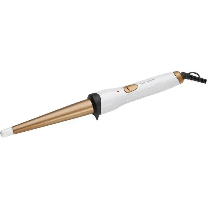 Profi-Care PC-HC 3049 Fer à boucler blanc or avec fonction ionique